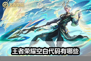 王者荣耀空白代码有哪些